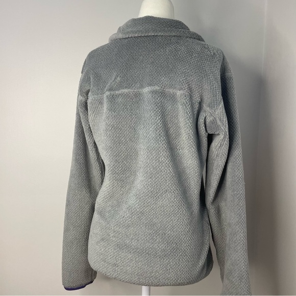 Patagonia Re-Tool Snap-T Fleece Pullover Gray Purple Medium - Picture 7 of 8